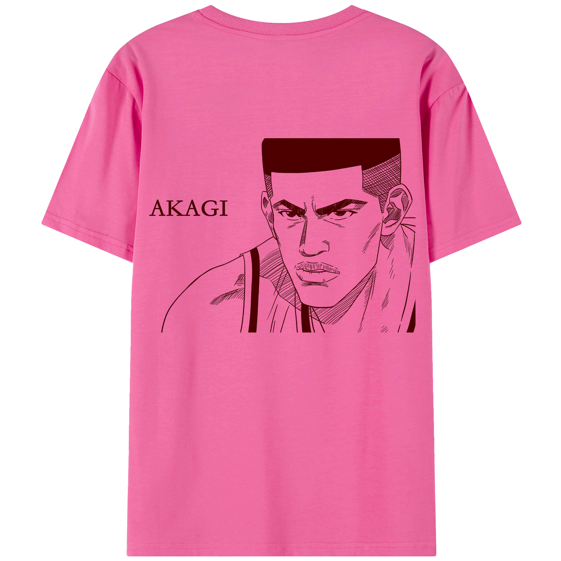 SLAM DUNK／スラムダンク レディース半袖Tシャツ(バックプリント)